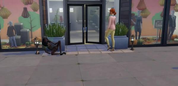  Red Head Wife Fucked in Elevator Next to Husband